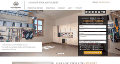 Desktop Screenshot of garagestoragegilbert.com